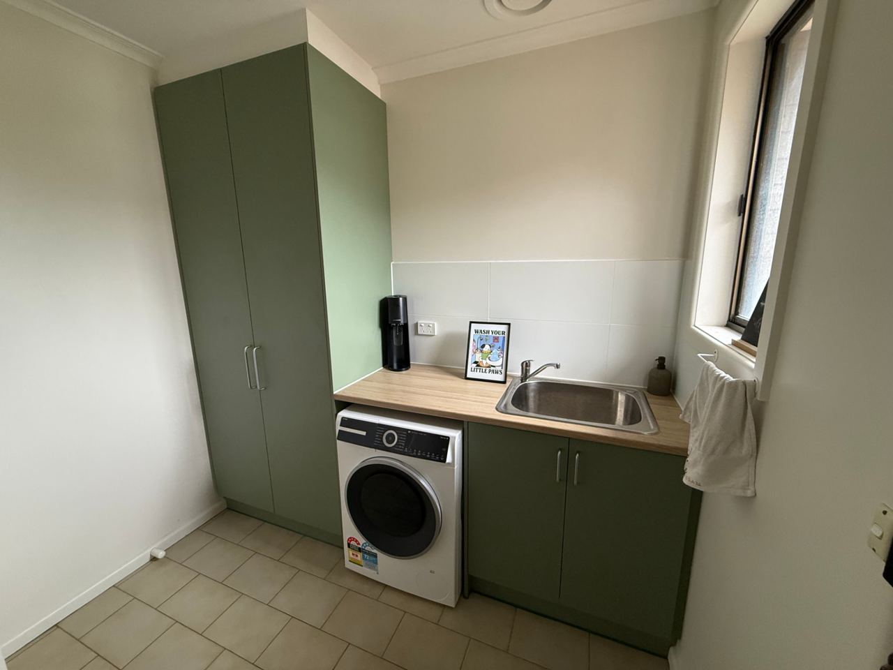 Laundry cabinetry installation in Melbourne